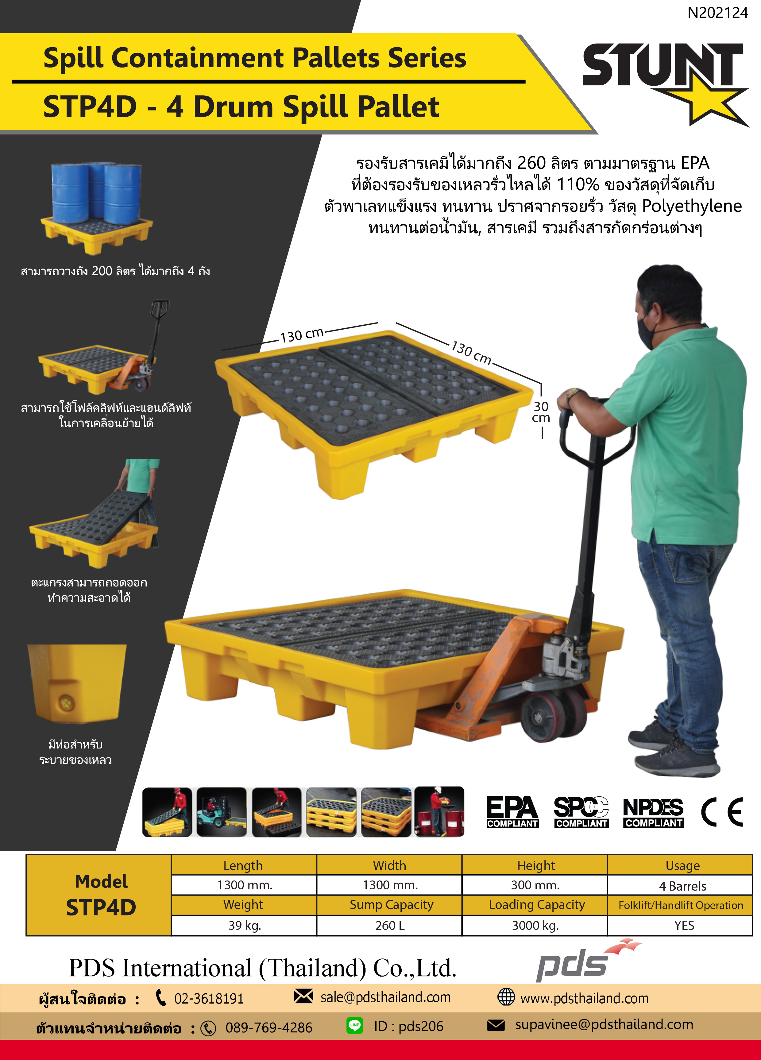 ตะแกรงป้องกันการหกล้น รหัส STP4D